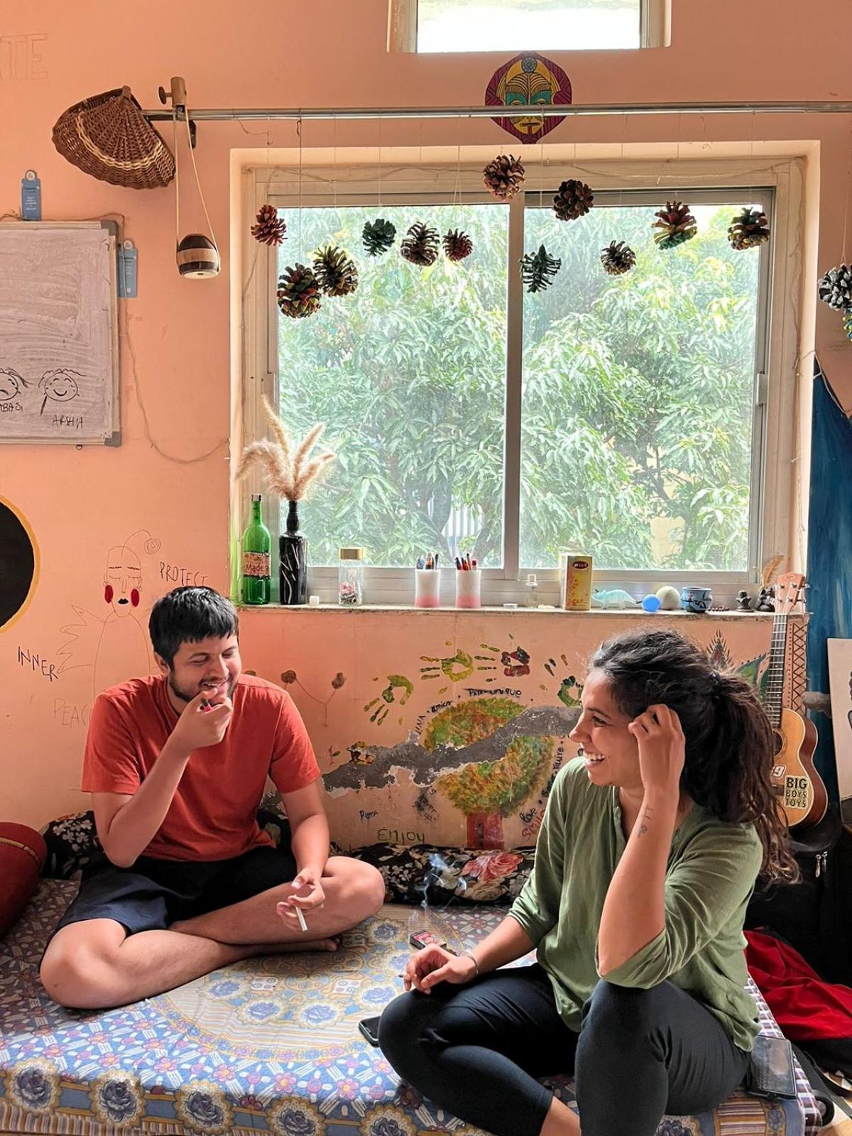 Tebaar Backpackers Pansiyon Rishīkesh Dış mekan fotoğraf